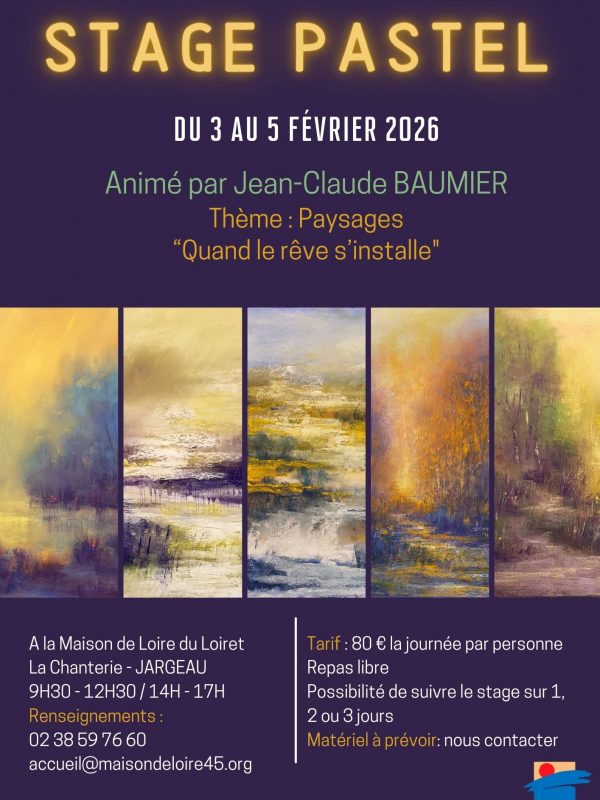 Stage pastel animé par Jean-Claude BAUMIER