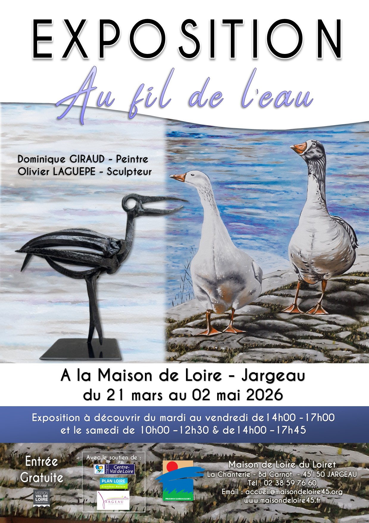 Exposition "Au fil de l'eau"